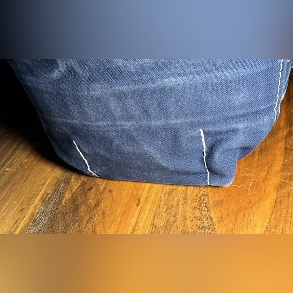 1990s L.L. Bean Boat and Tote Shoulder Bag Rare Nautical Sailboat Print Zip Top - Picture 12 of 15